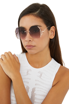 نظارة شمسية سنتري بتصميم سداسي